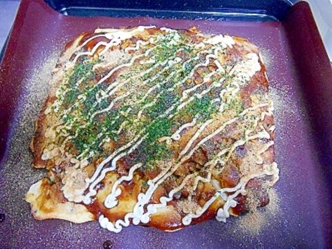 ヘルシオでお好み焼き